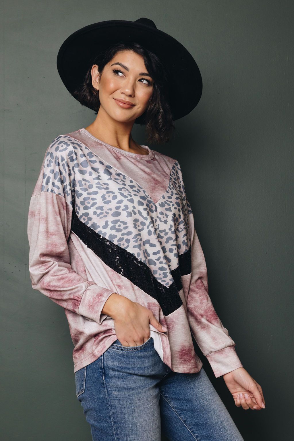 Skyli Leopard Long Sleeve