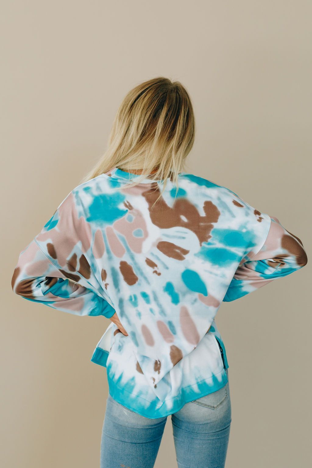 Not Your Boyfriend's Tie Dye Sweatshirt