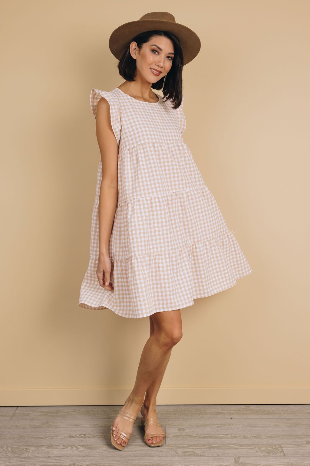 Scottsdale Plaid Ruffle Dress