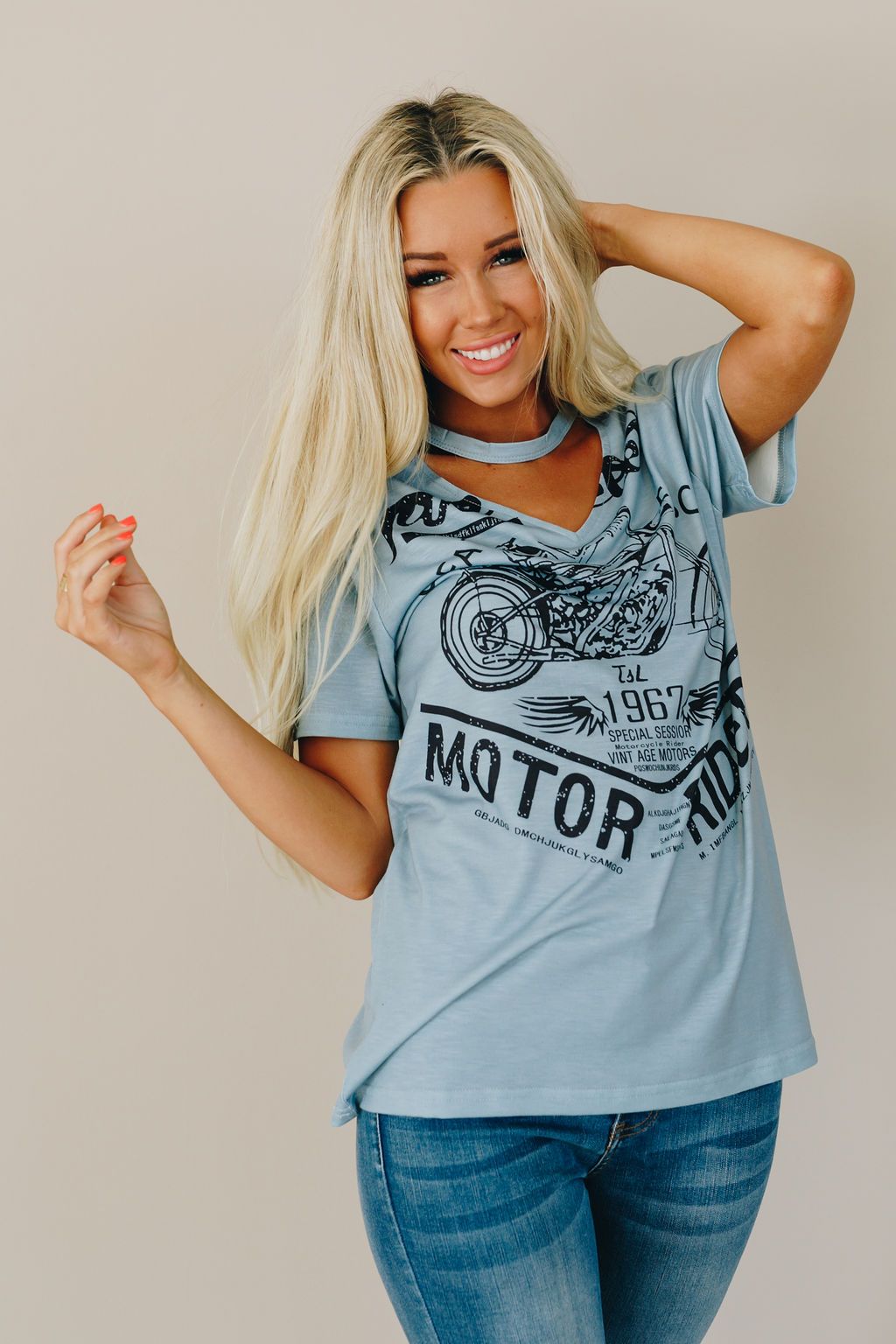 OEM Live and Let Live Printed Tee