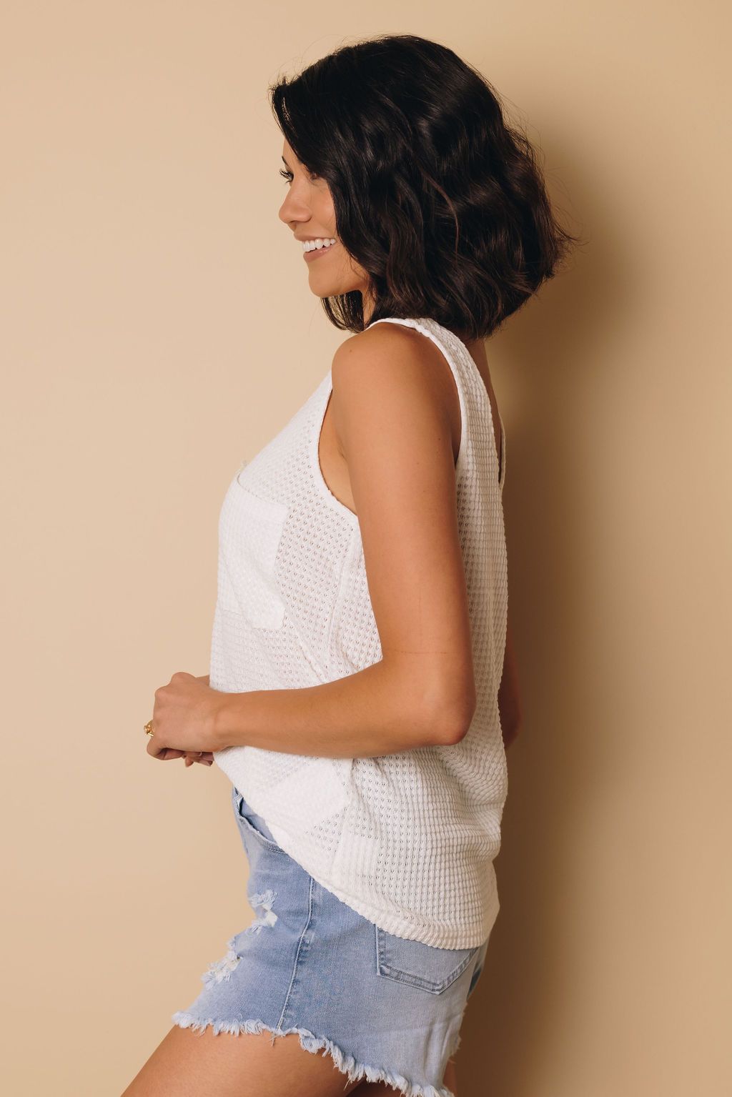 Berkey Waffle Knit Tank