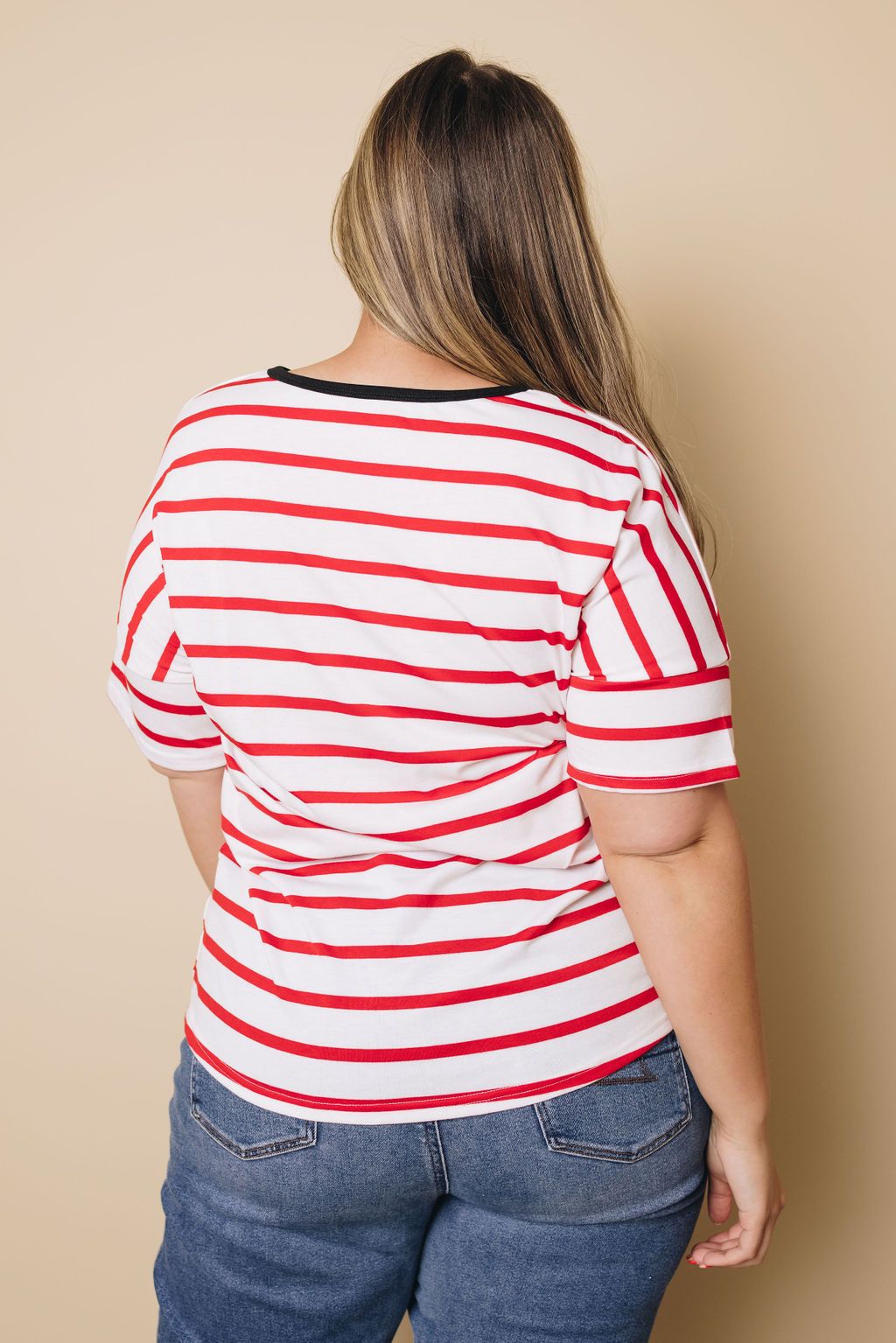 Plus Size - Merica' Flag Tee