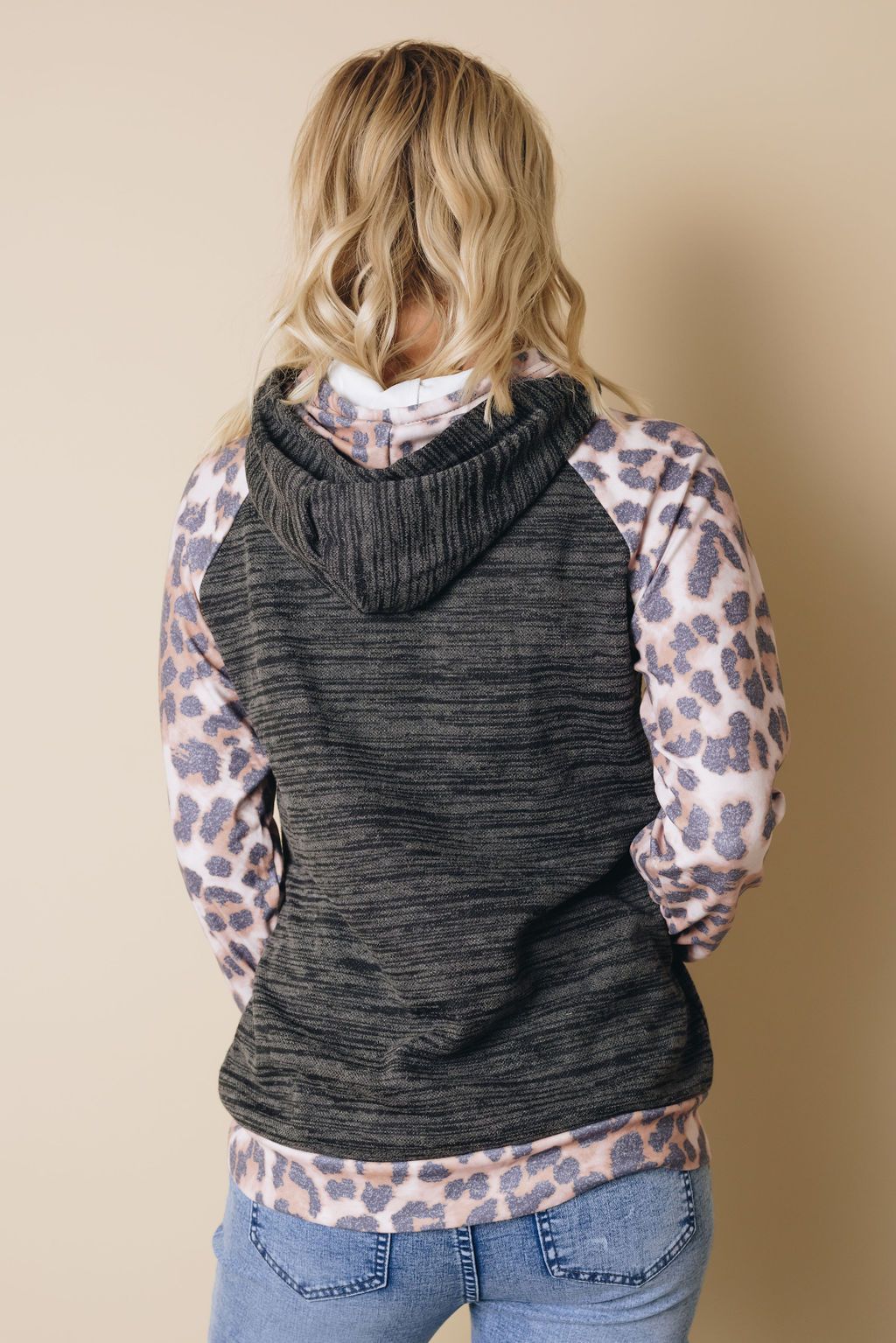 Brushed Leopard Hoodie