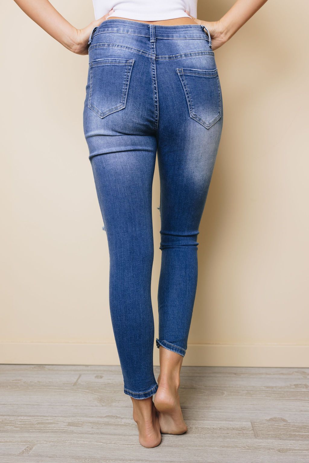 Delia High Waist Skinny Jeans