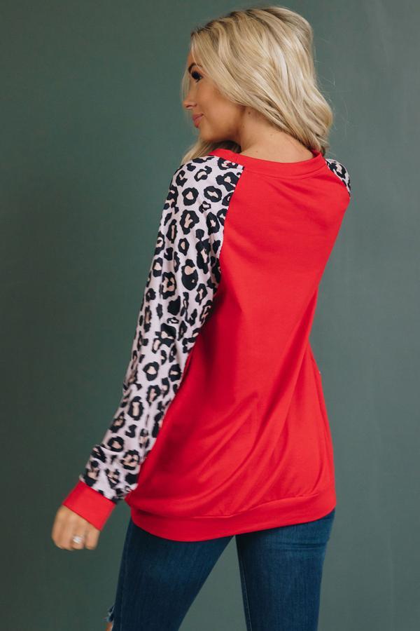 Diana Leopard Sweatshirt