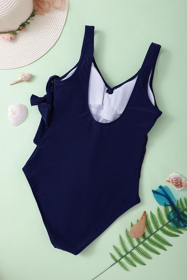 Simmons Wrap One Piece Swimsuit