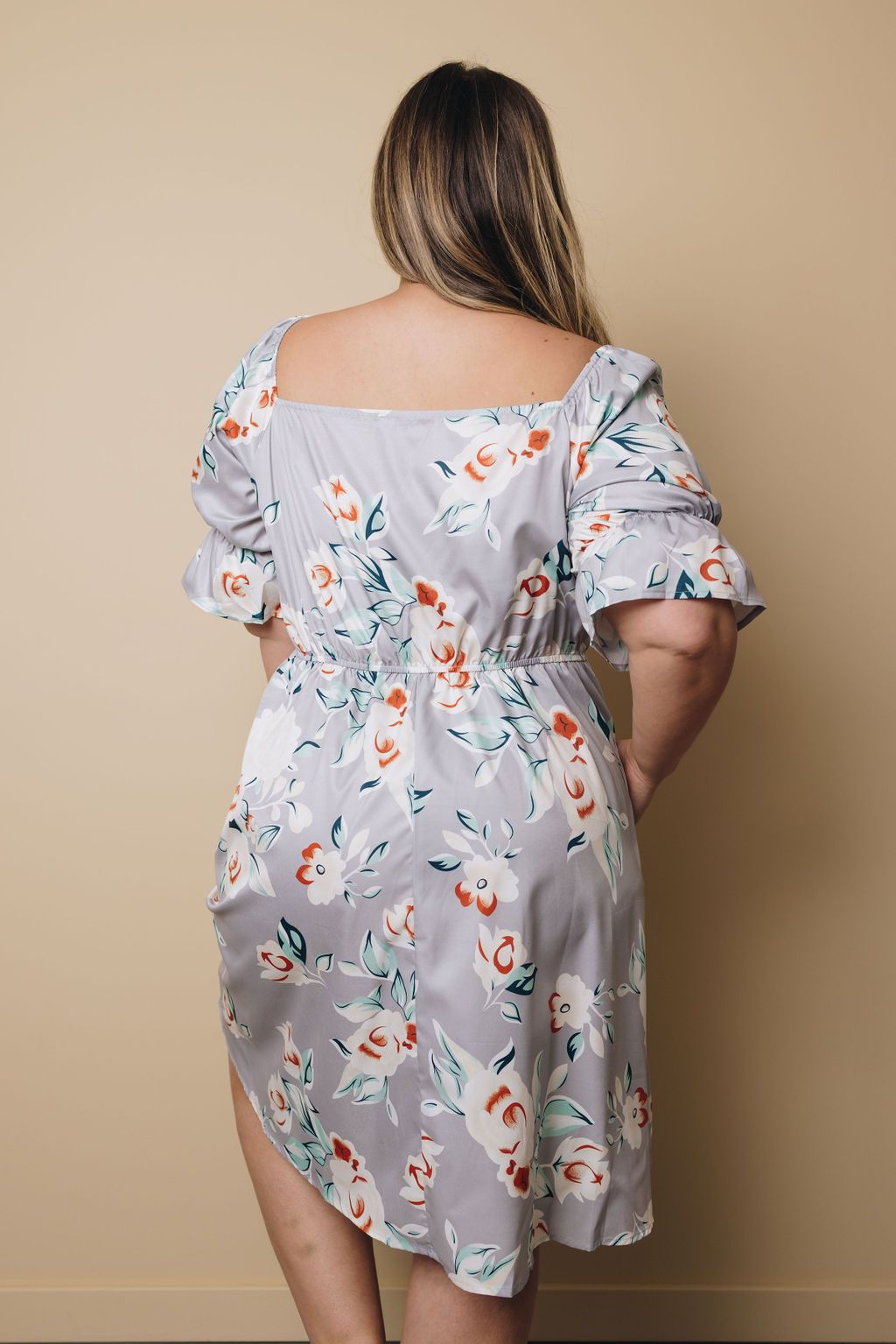 Plus Size - Jensen Floral Midi Dress