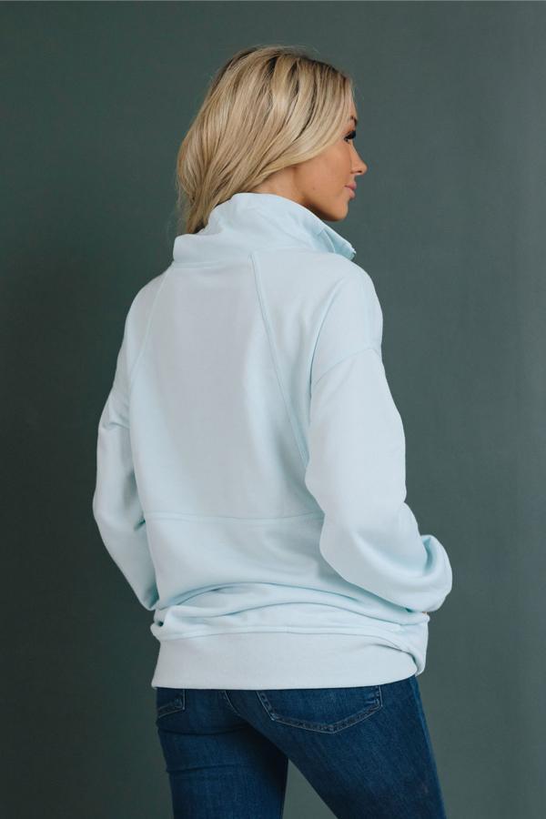 Wonderful World Half Zip Pullover