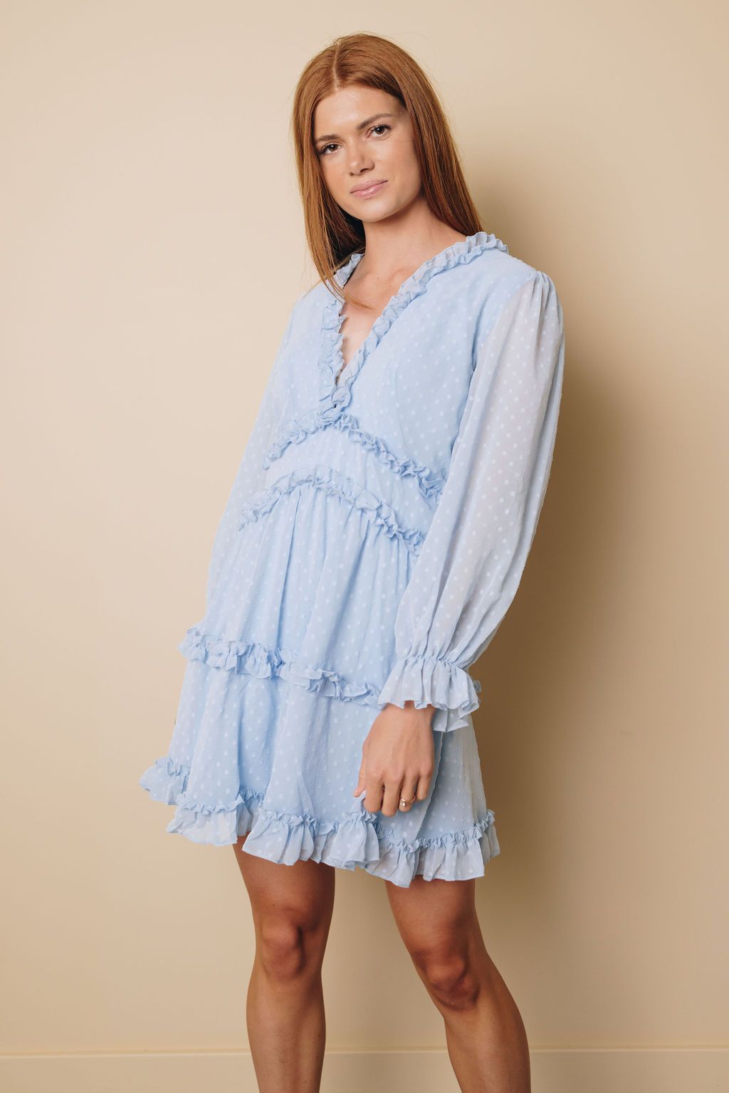 Hello Love Ruffle Dress
