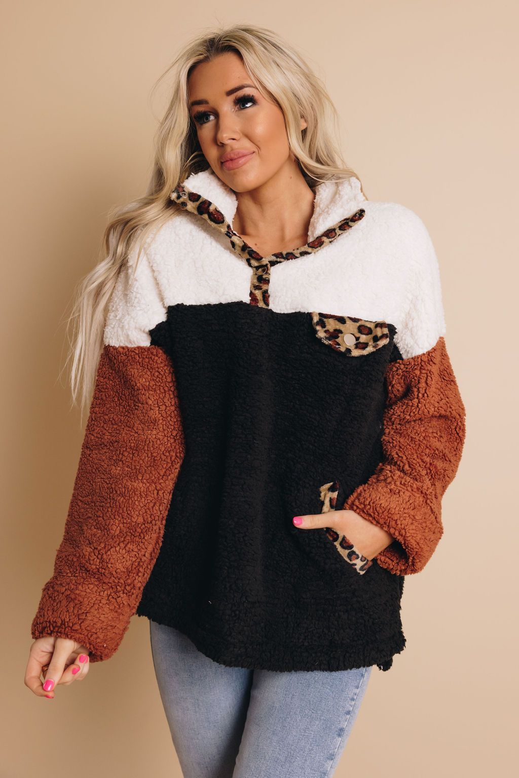 Unapologetic Sherpa Pullover