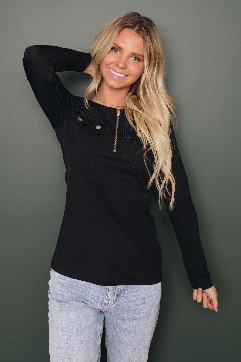 Annika Long Sleeve Top