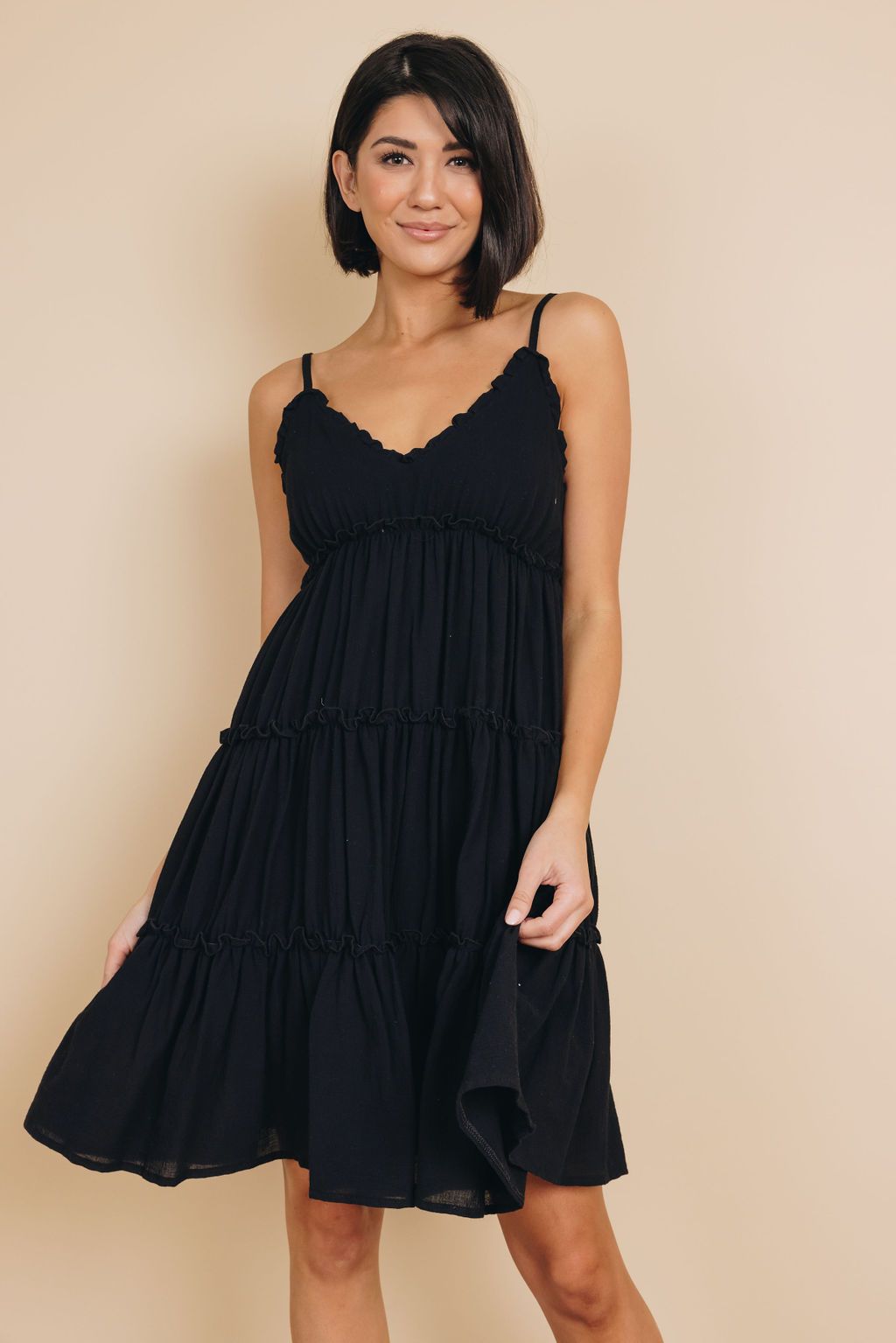 Shannon Ruffled Mini Dress