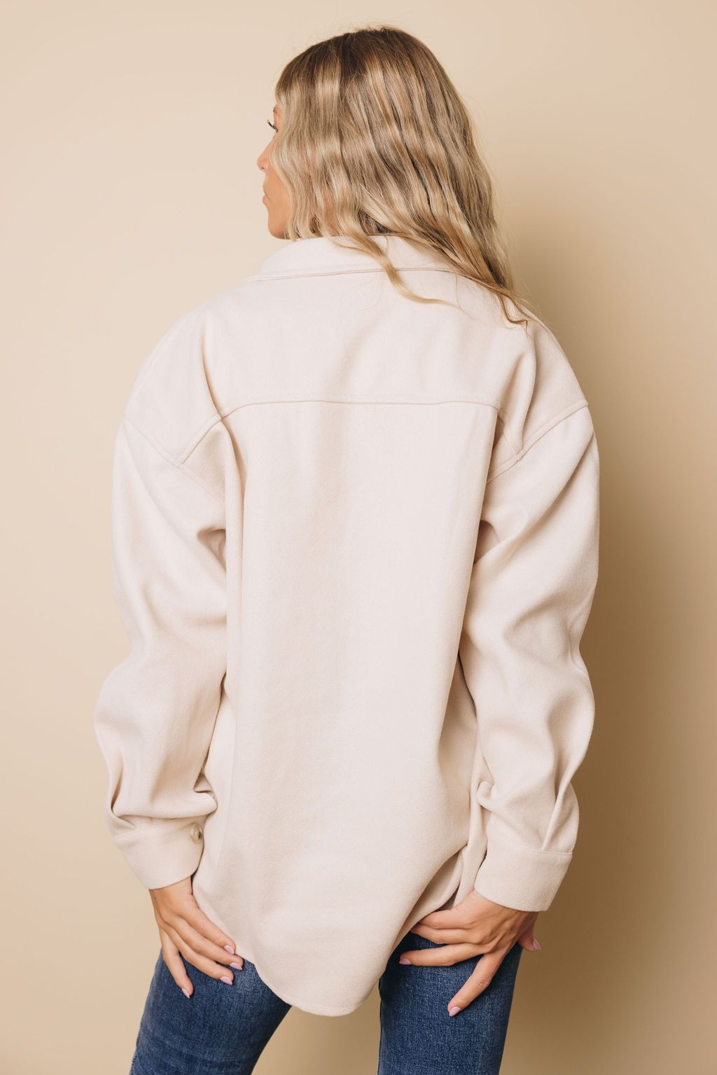 Cecile High Low Hem Coat