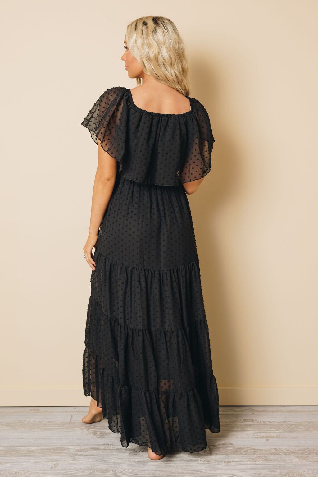 Macy Off Shoulder Maxi Dress