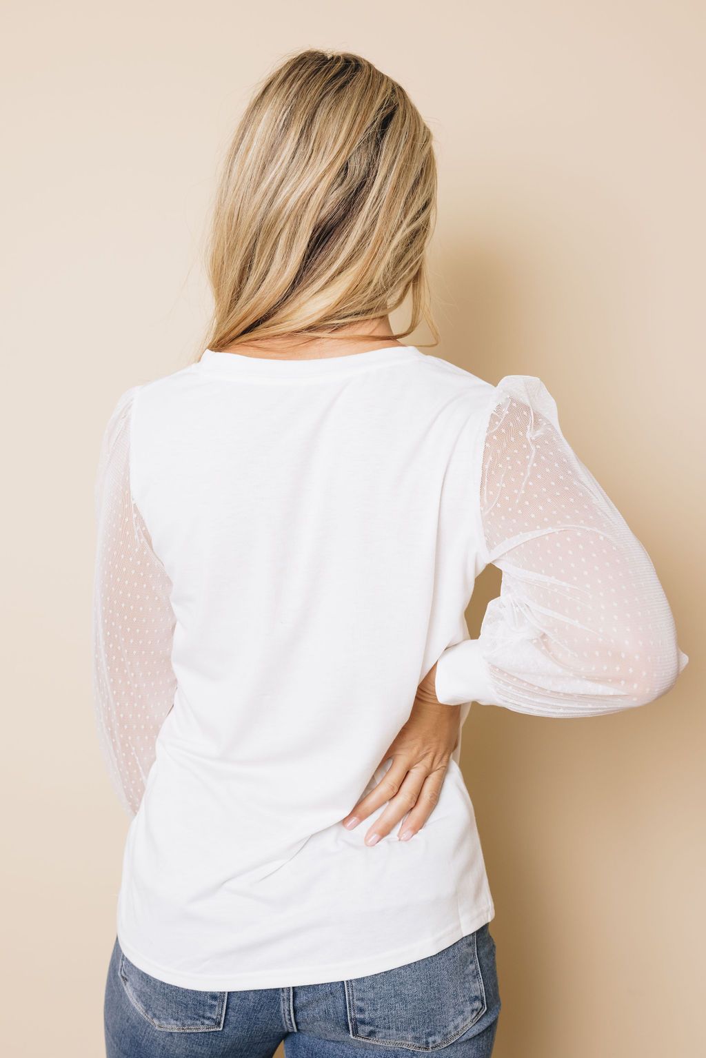 Cami Lantern Sleeve Top