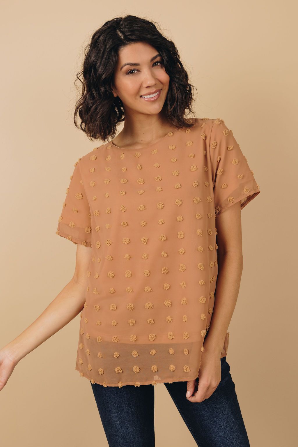 Endless Love Swiss Dot Top