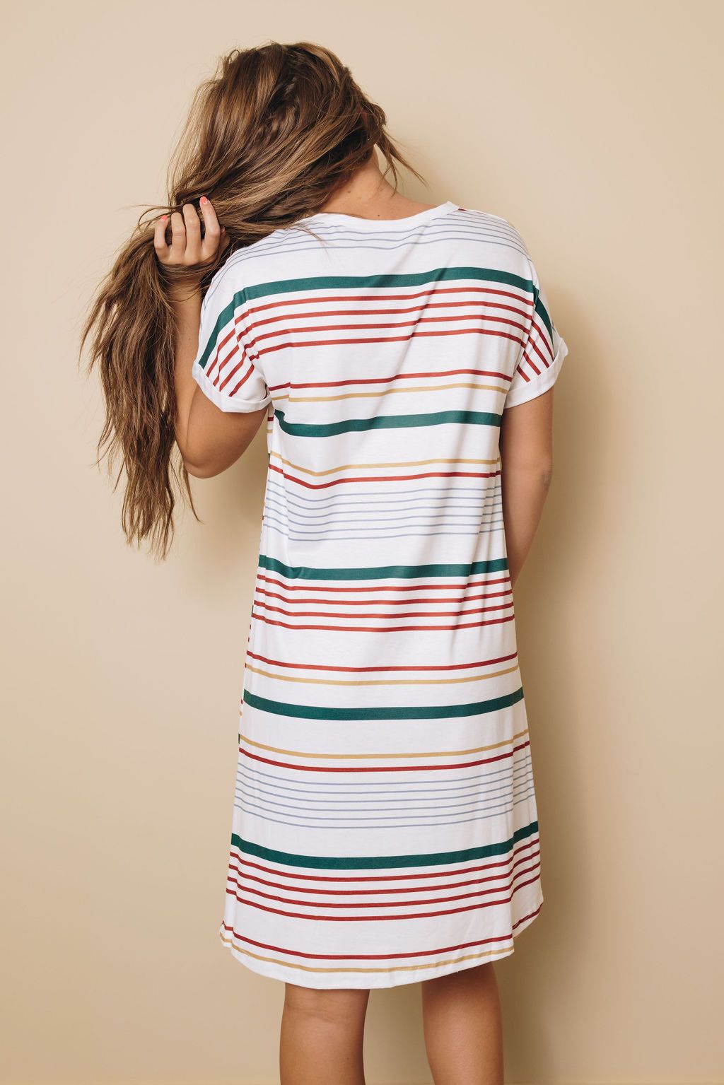 Kaylin Short Sleeved T-shirt Mini Dress