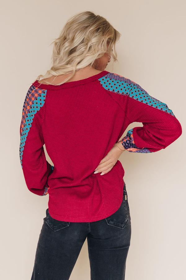 Shake it Up Thermal Top