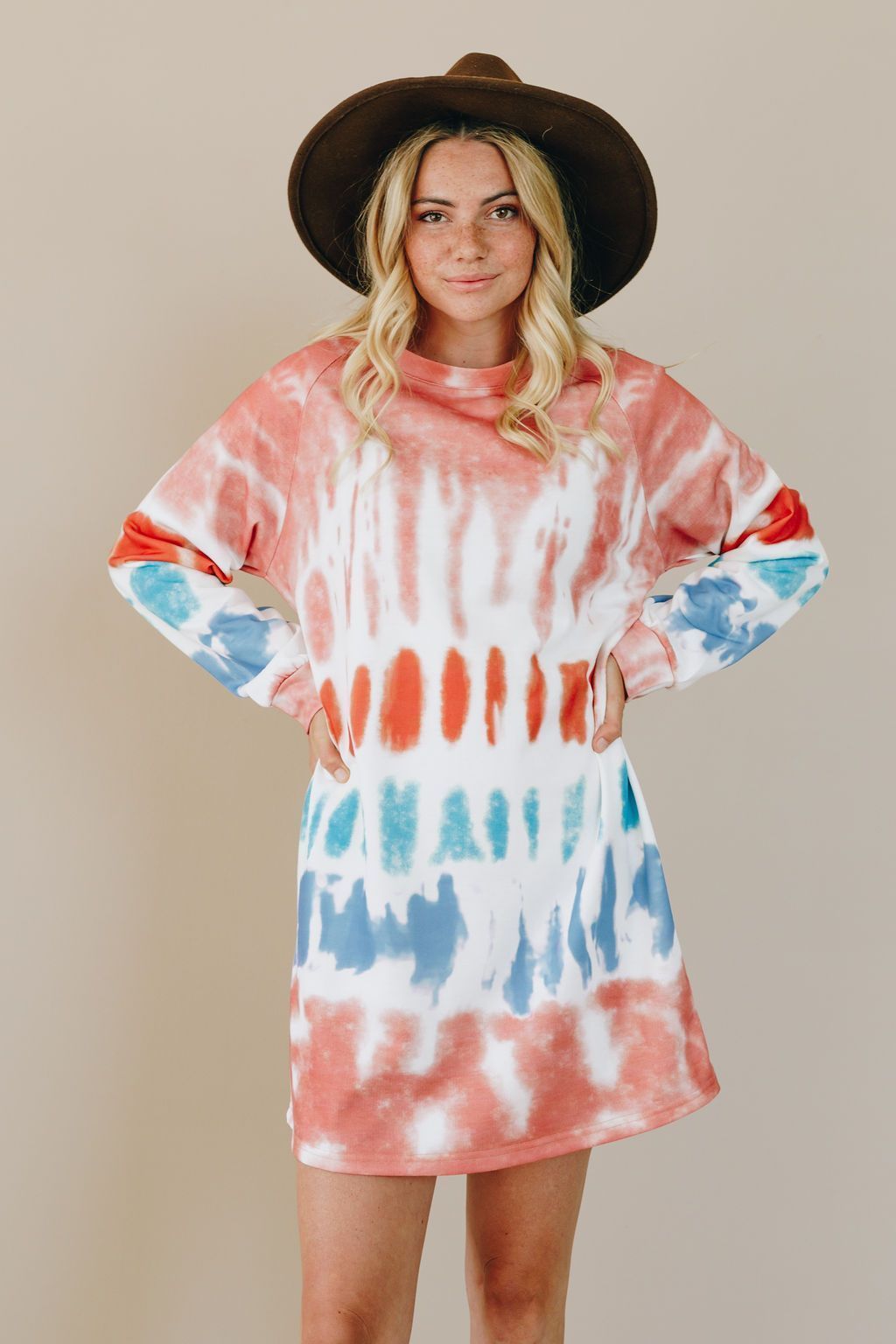 Fit To Be Tie-Dyed Oversized Sweatshirt