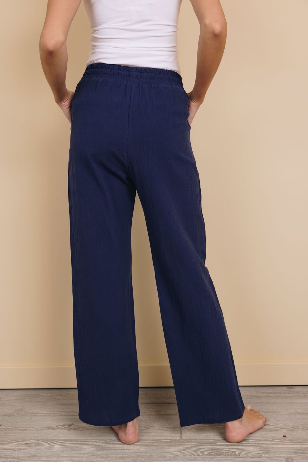Demi Elastic Waist Pants
