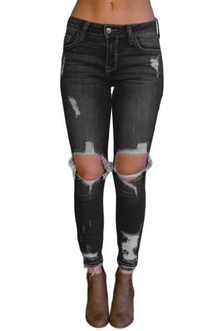Blake Distressed Skinnies