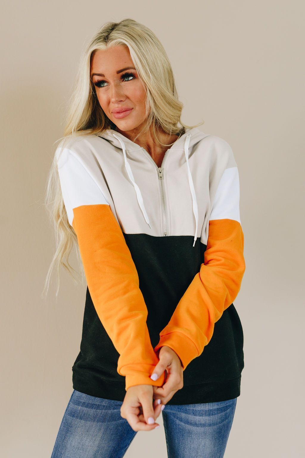 Block Out the Haters Half Zip Jacket