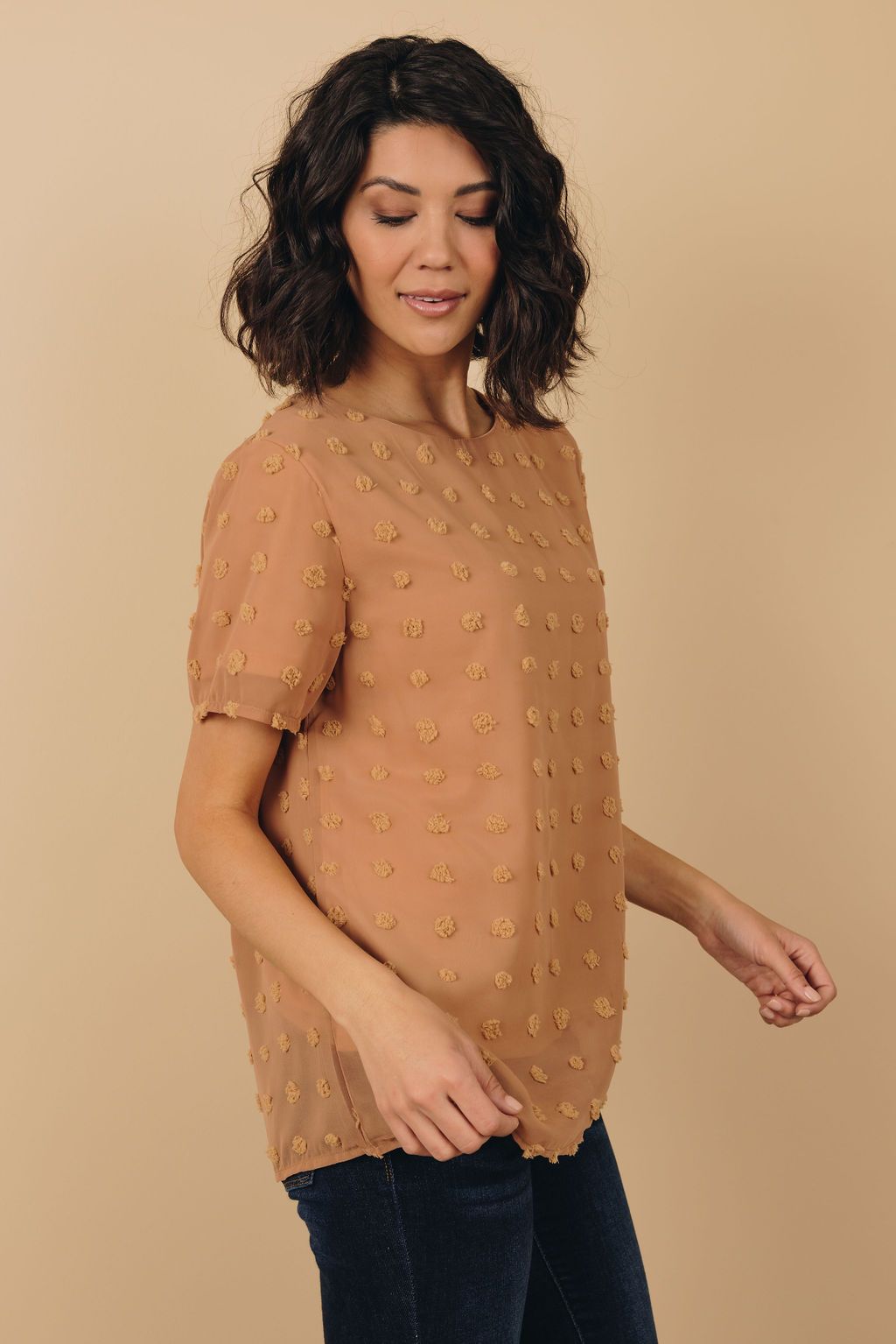 Endless Love Swiss Dot Top