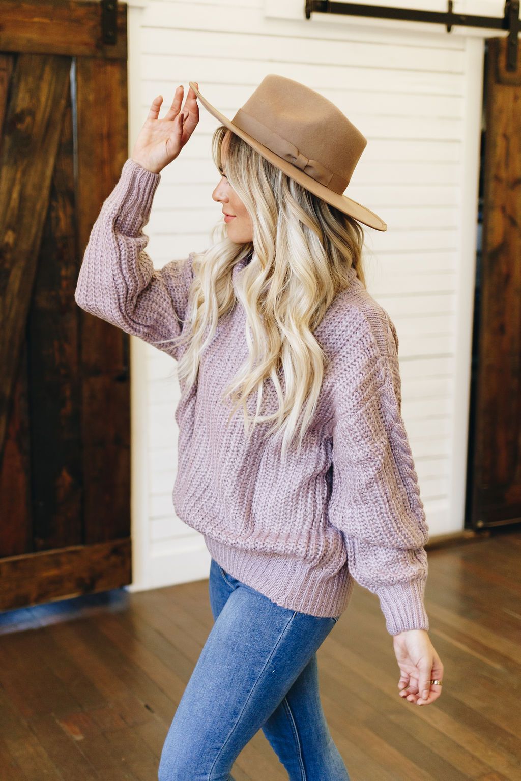 Silver Lining Knit Sweater