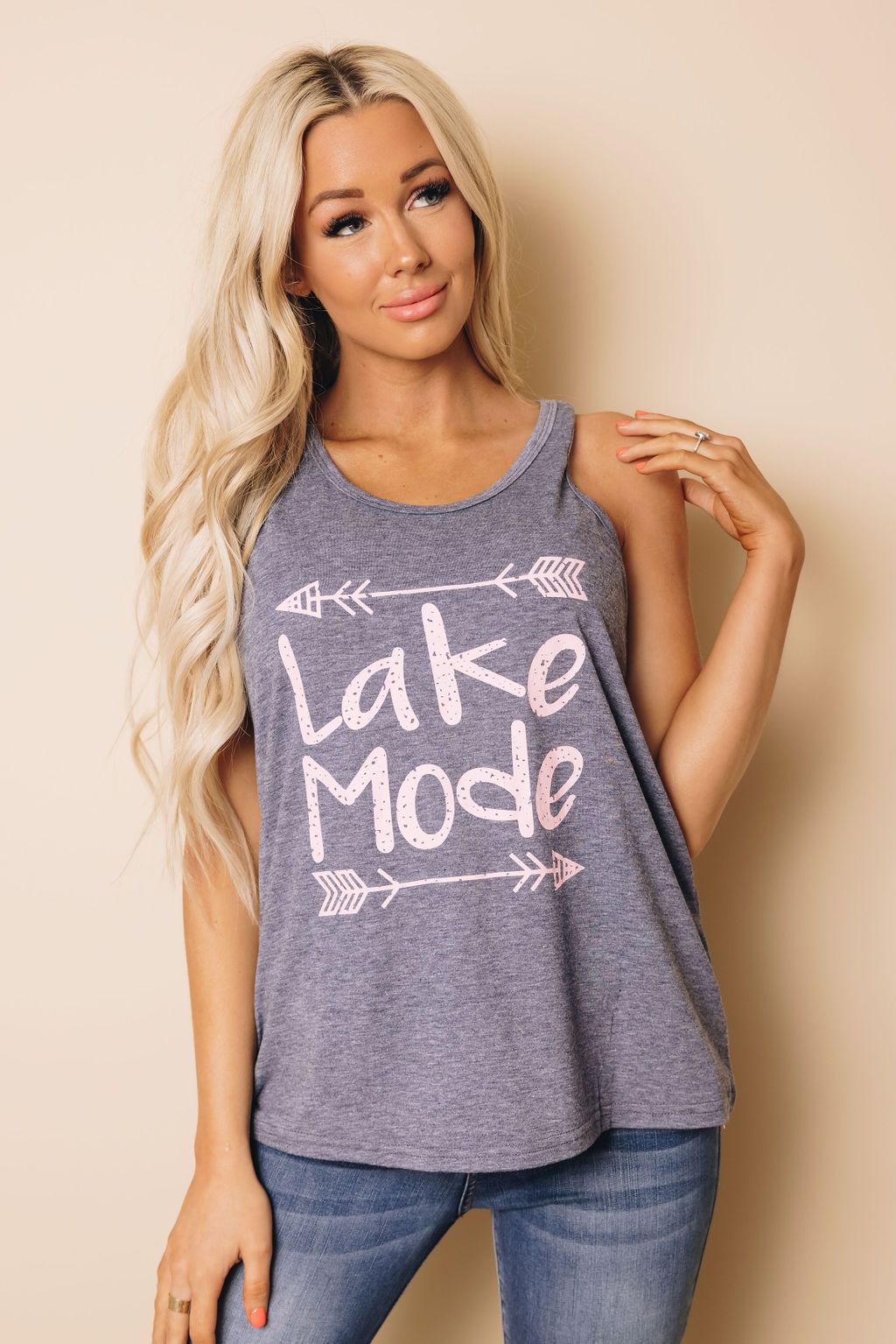 Lake Mode Racer Back Tank