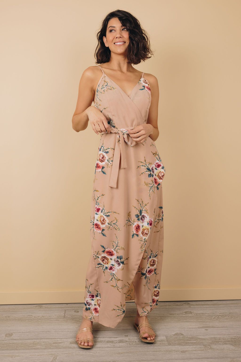 Athens Wrap Maxi Dress