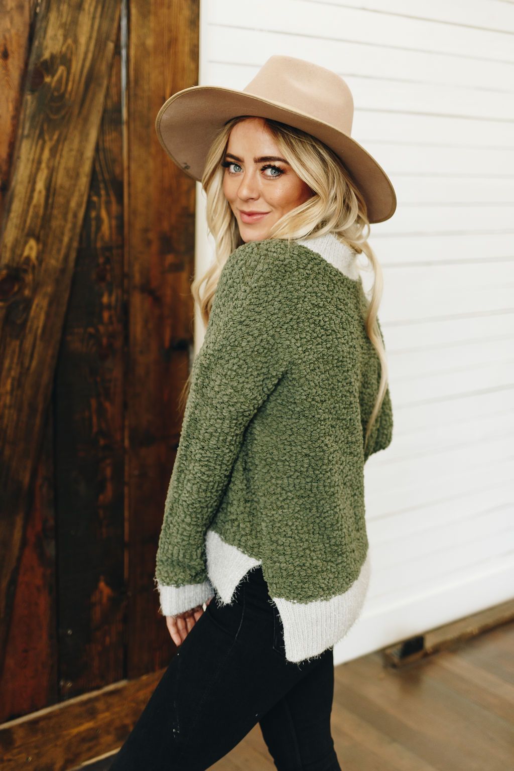 Girl Power Popcorn Sweater