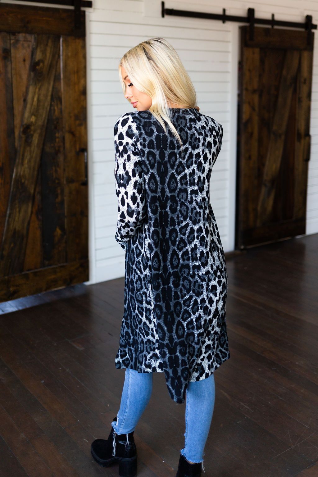 Girls Gone Wild Patterned Cardigan