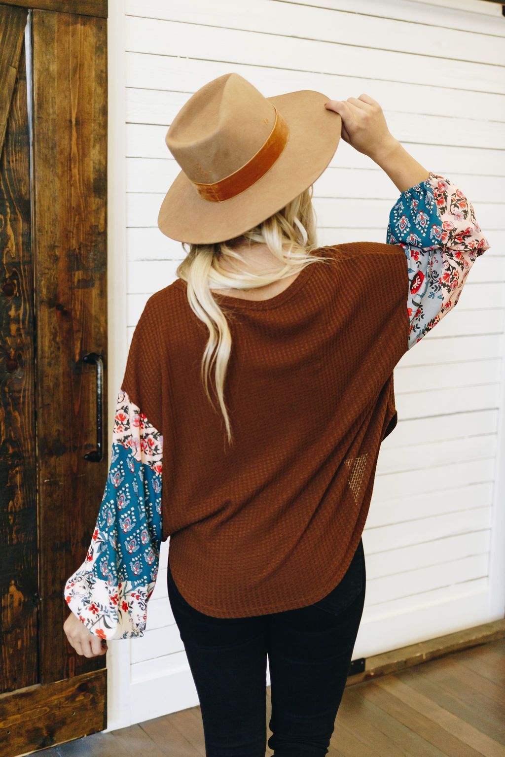 Flower Power Thermal Top