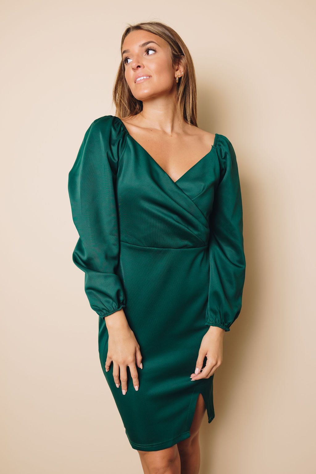 Fargo  Bubble Sleeve Mini Dress