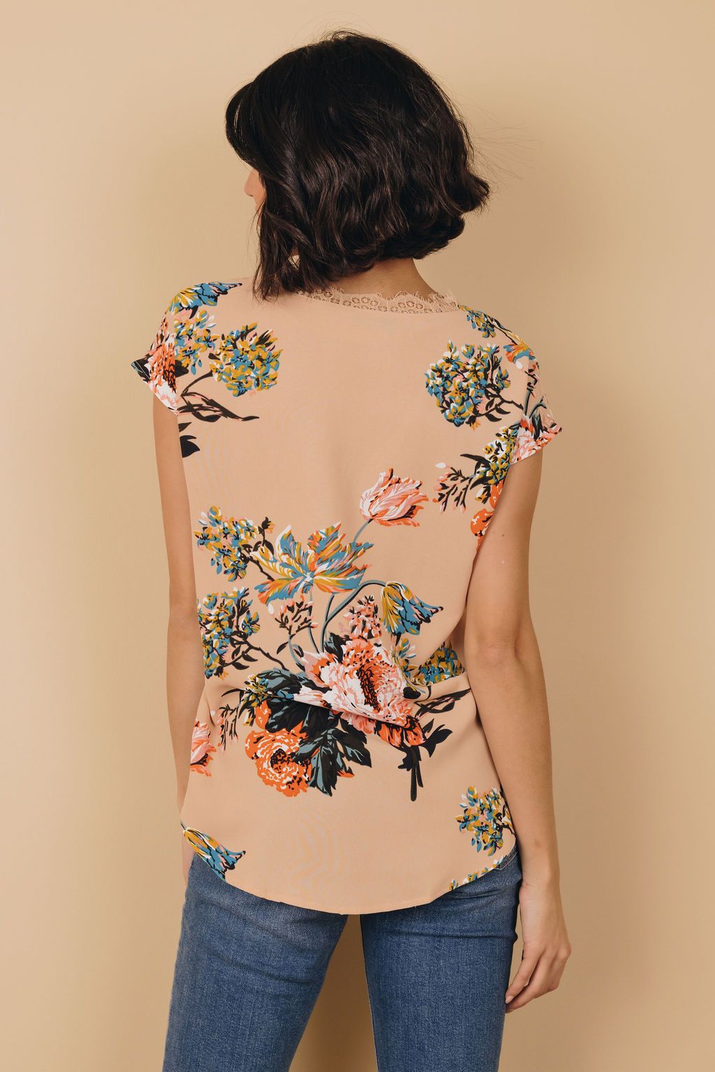 Different Outlook Printed Top