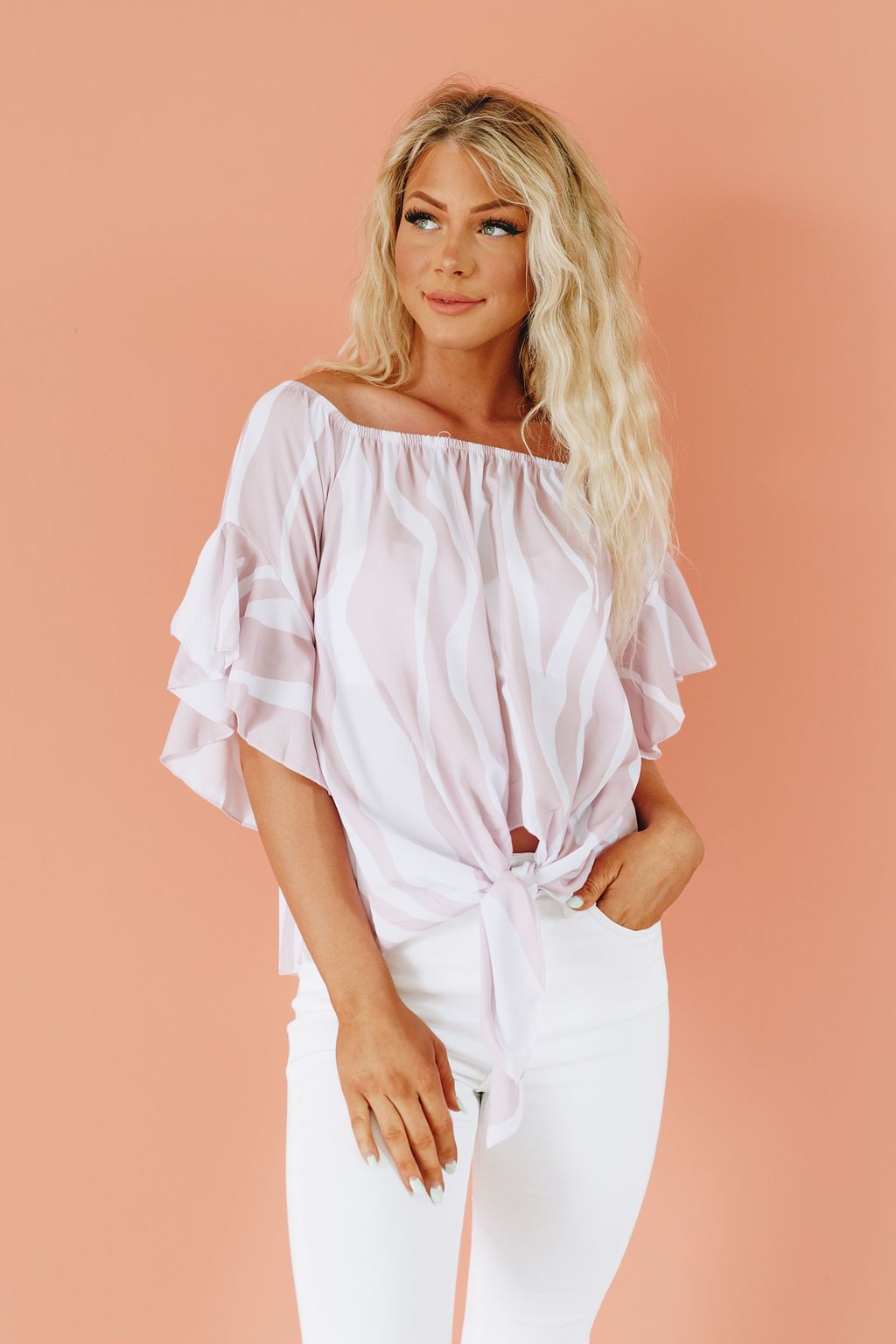 Empire Stripes Blouse