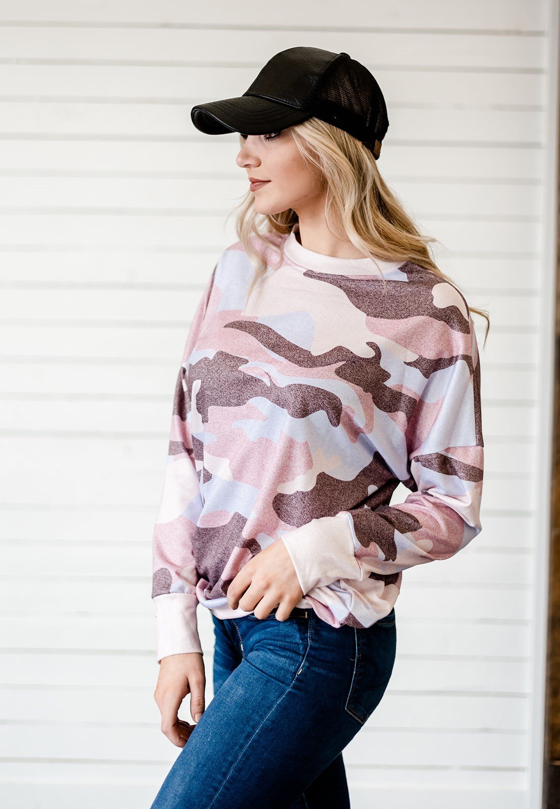 Andi Camo Lightweight Top