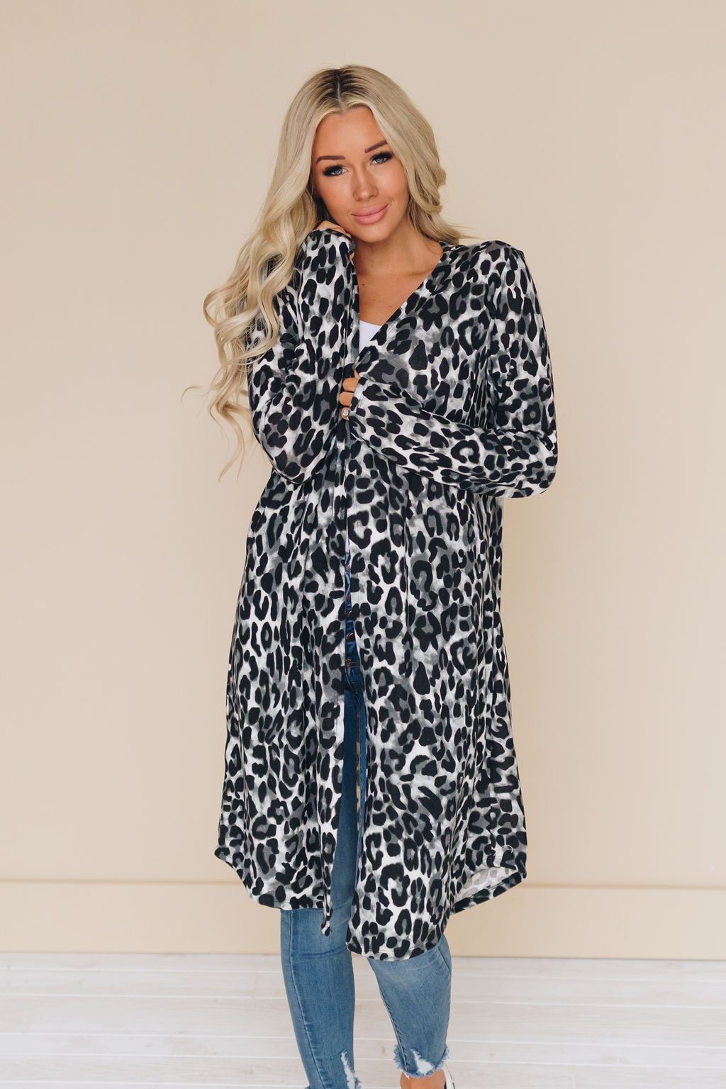 Girls Gone Wild Patterned Cardigan