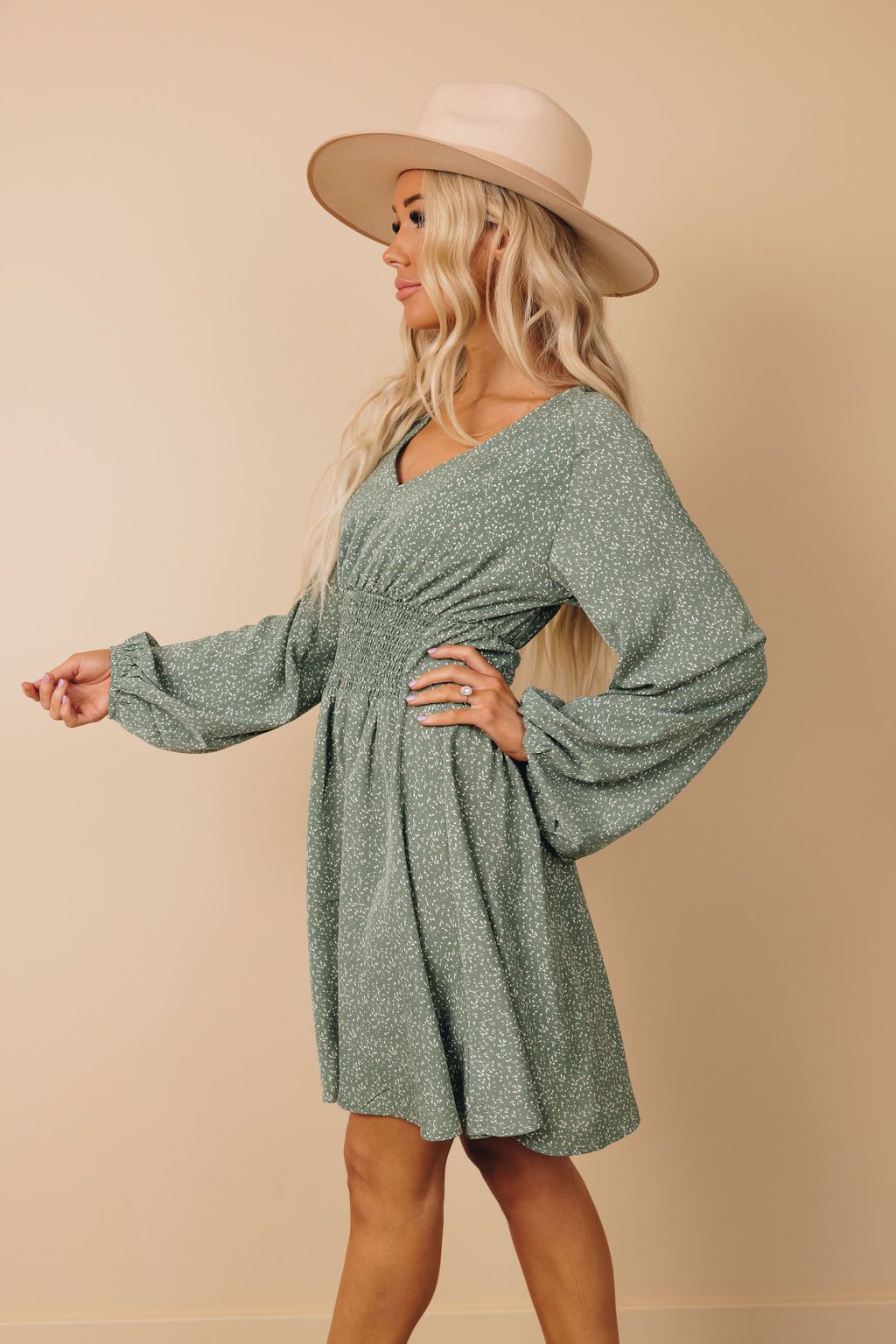 Shanny Smocked Waist Dress