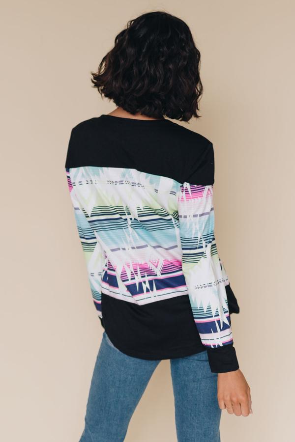 Mesa Tribal Print Top