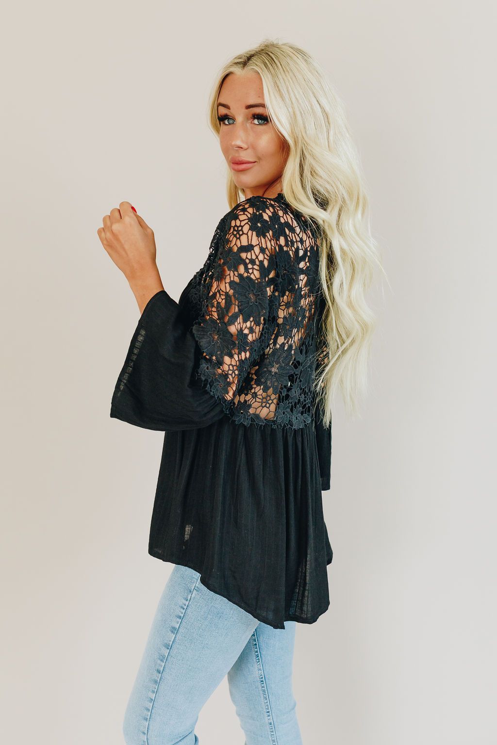 Boss Lady Lace Blouse