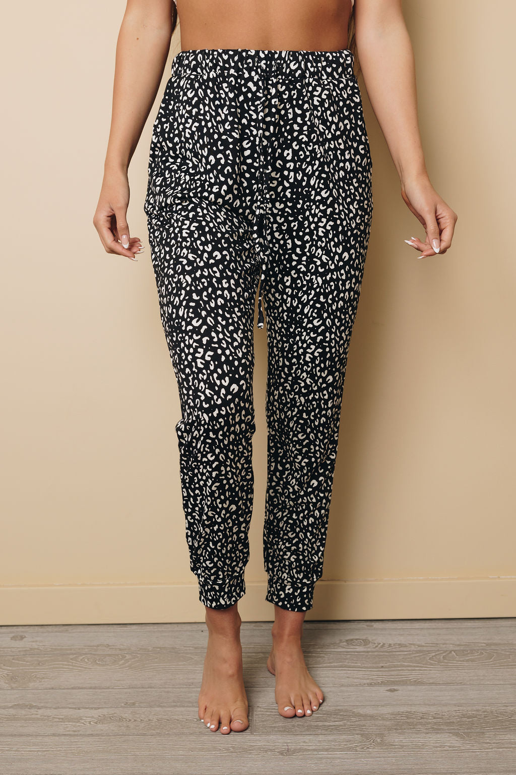 Falling Slowly Leopard Joggers