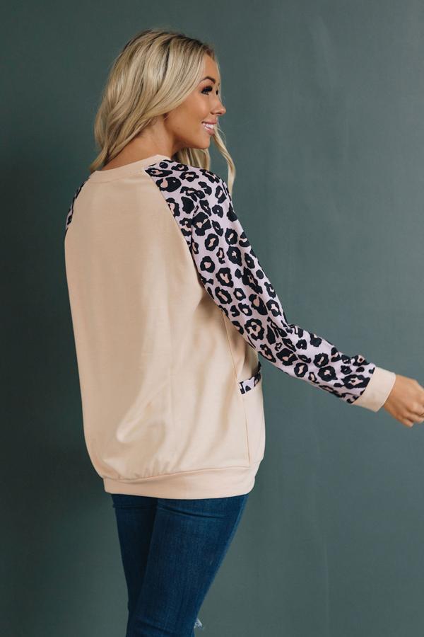 Diana Leopard Sweatshirt