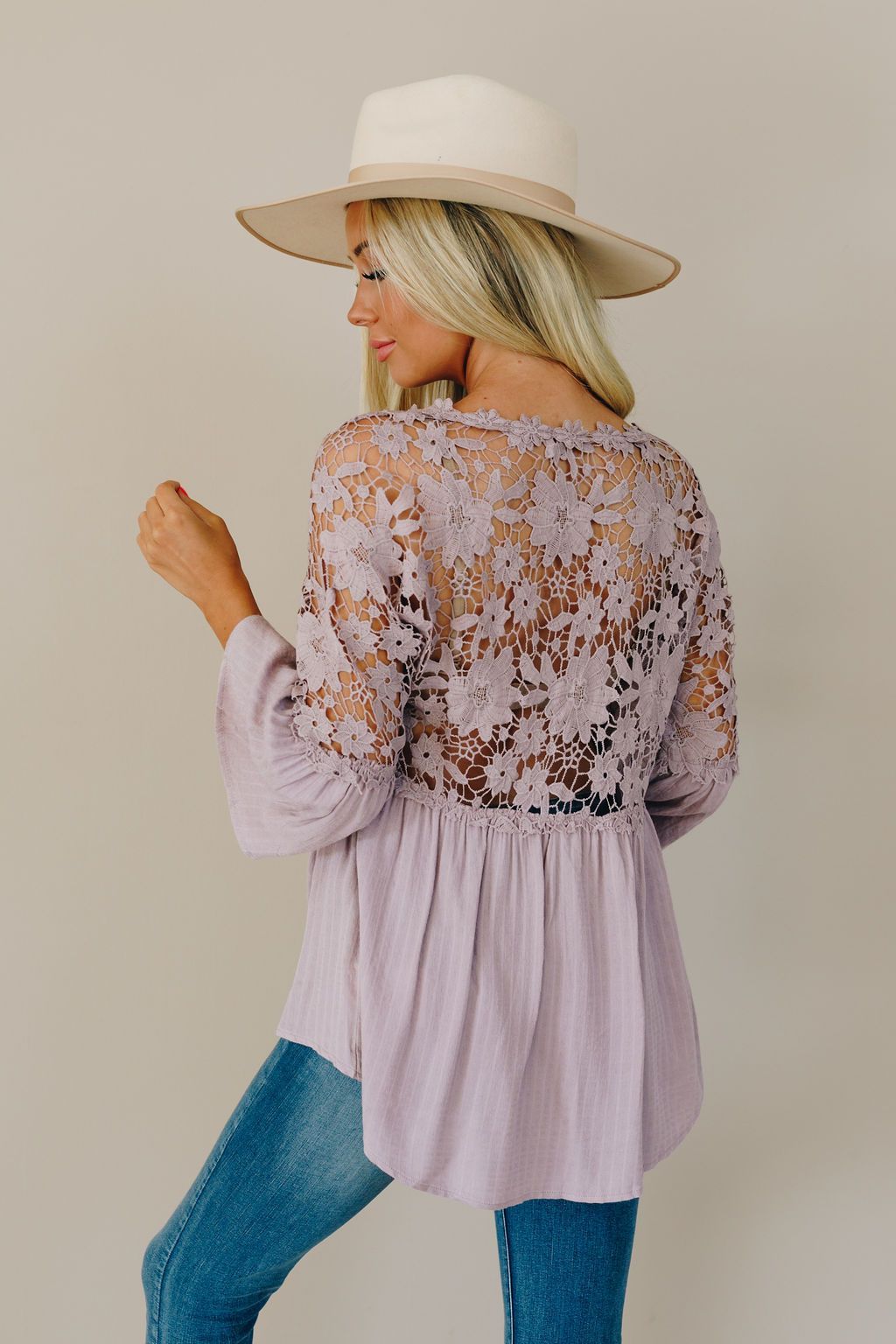 Boss Lady Lace Blouse