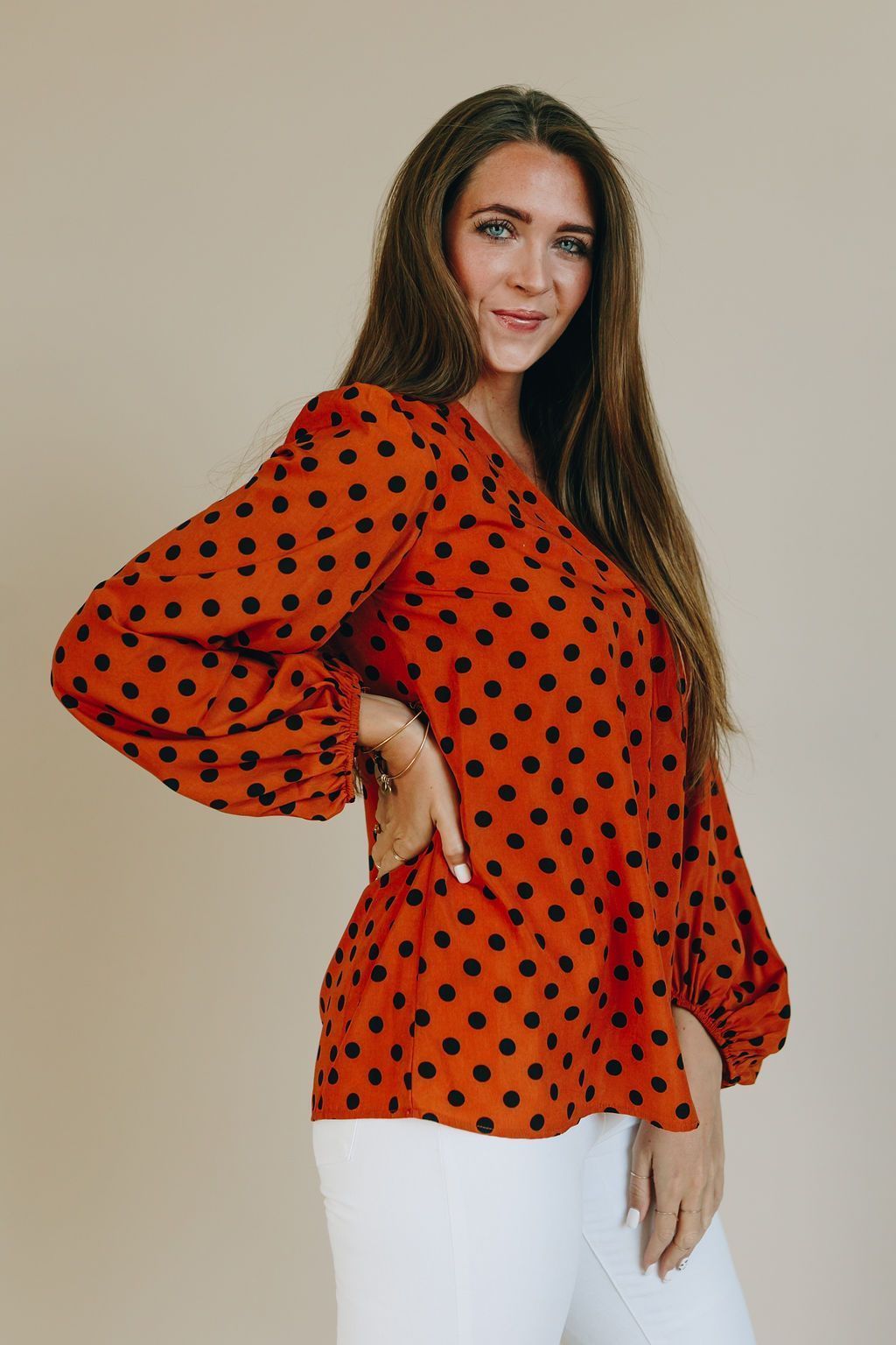 Love You Boo Balloon Sleeve Top