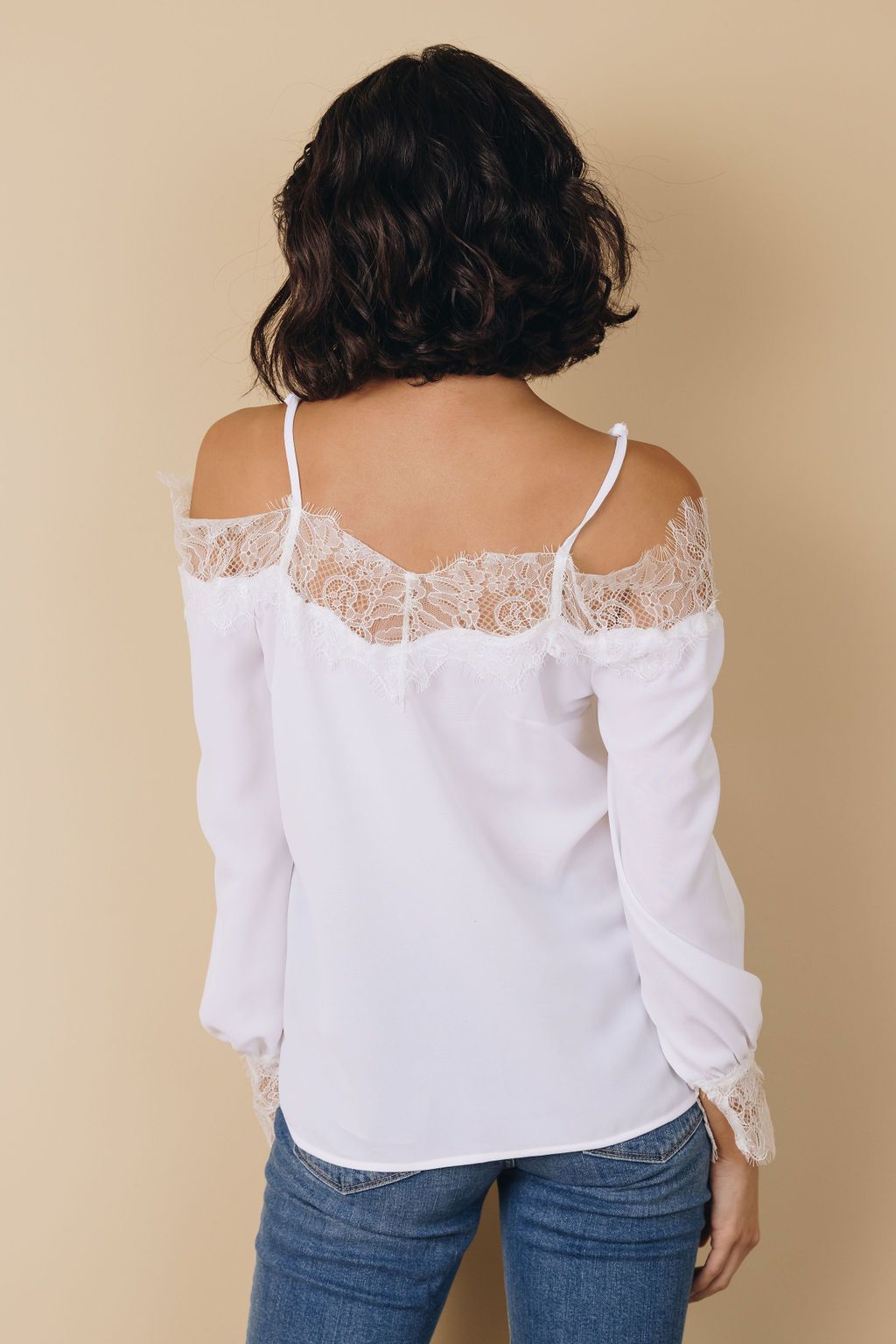 Work Of Art Cold Shoulder Blouse