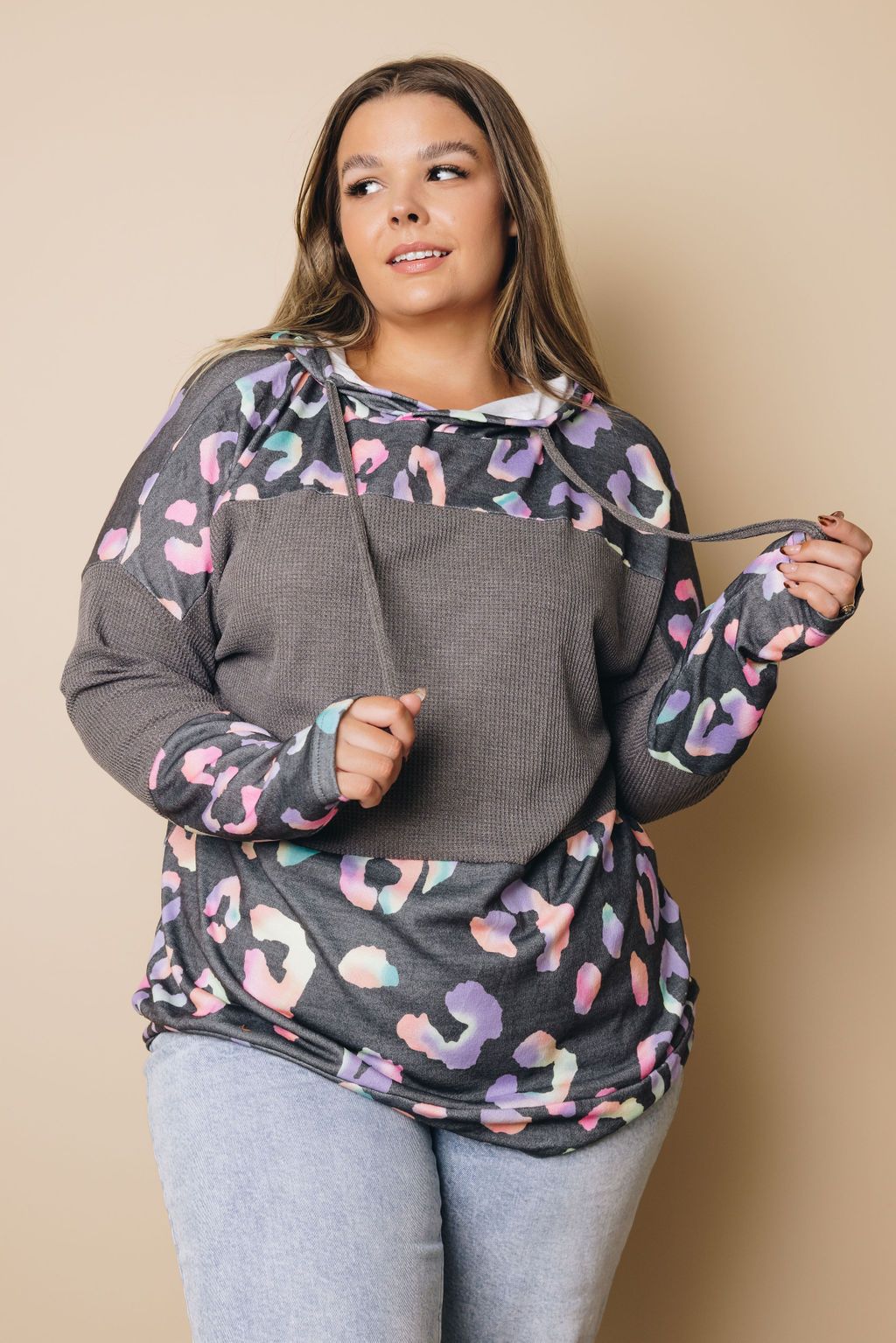 Plus Size - Lou Leopard Pullover