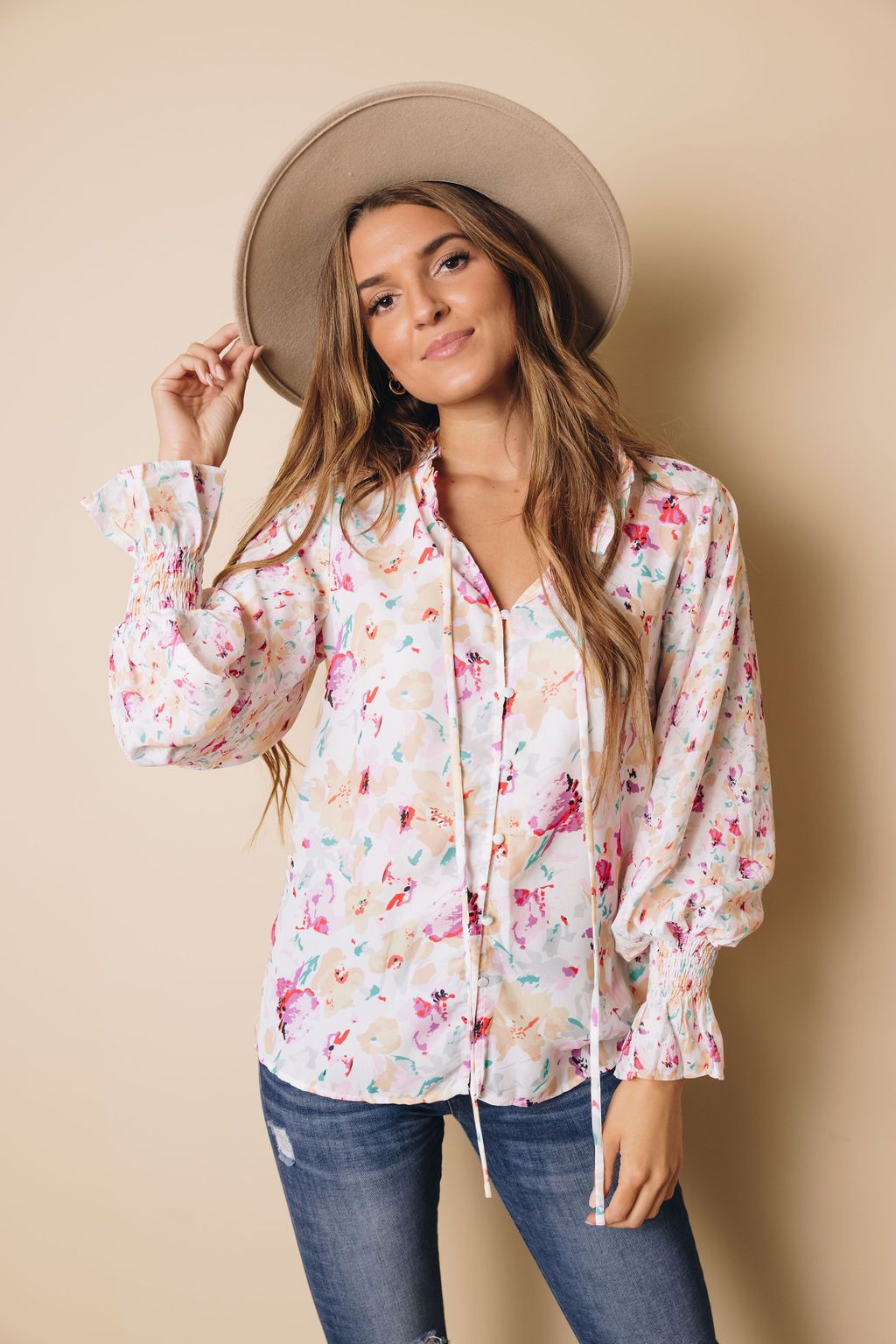 Bella Floral Blouse