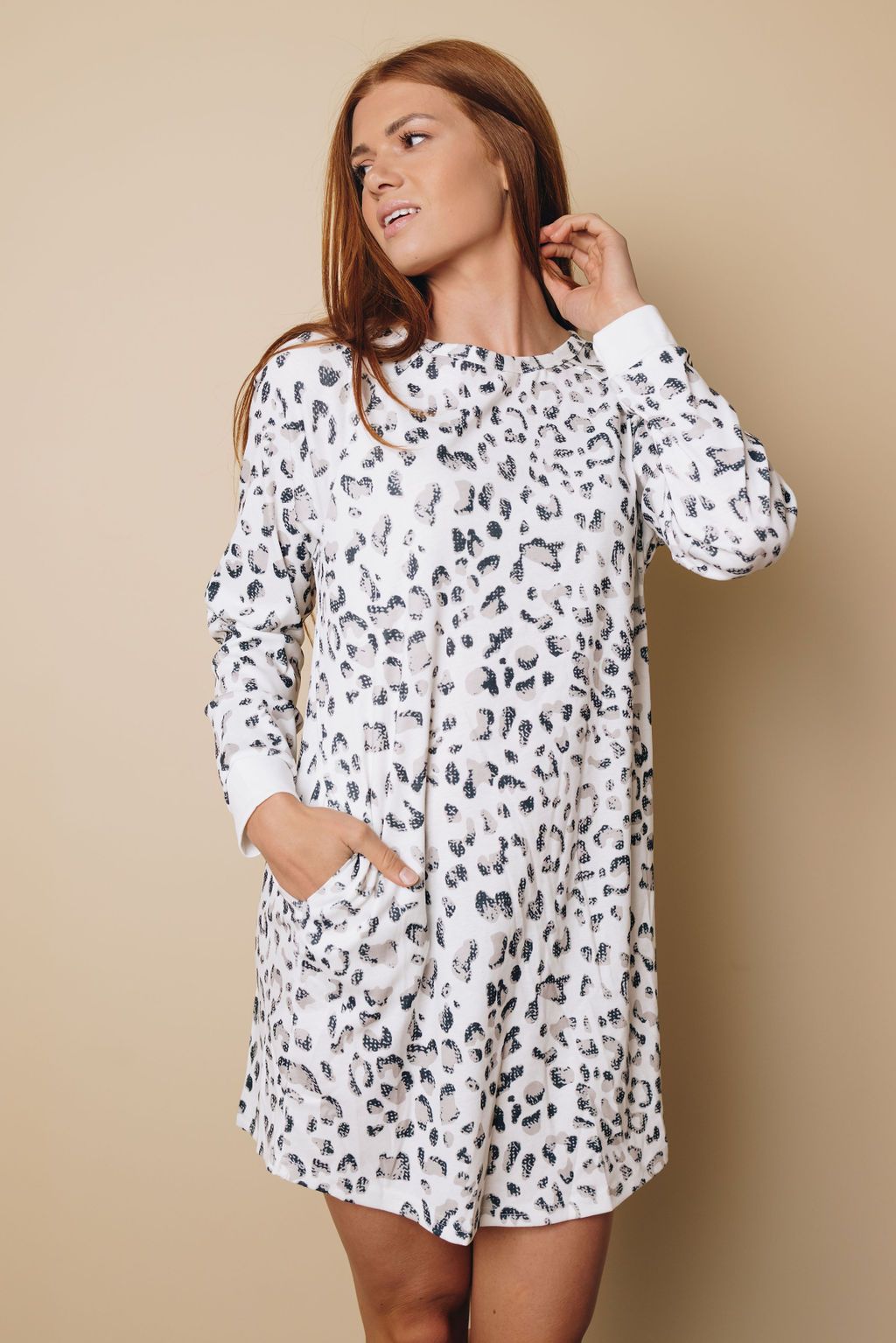 Natural Habitat Leopard Midi Dress