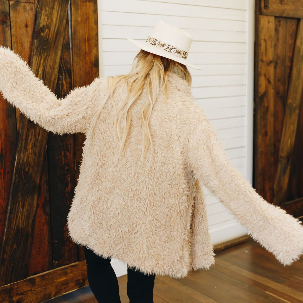 Candy Coated Fuzzy Coat